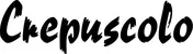 Produktbeispiel Schriftzug - Crepuscolo