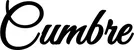 Produktbeispiel Schriftzug - Cumbre