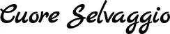 Produktbeispiel Schriftzug - Cuore Selvaggio