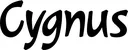Produktbeispiel Schriftzug - Cygnus