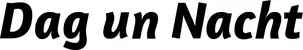 Produktbeispiel Schriftzug - Dag un Nacht