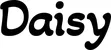 Produktbeispiel Schriftzug - Daisy