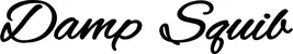 Produktbeispiel Schriftzug - Damp Squib