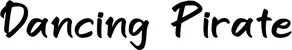 Produktbeispiel Schriftzug - Dancing Pirate