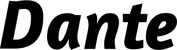 Produktbeispiel Schriftzug - Dante