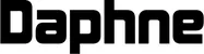 Produktbeispiel Schriftzug - Daphne