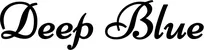 Produktbeispiel Schriftzug - Deep Blue