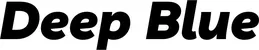 Produktbeispiel Schriftzug - Deep Blue