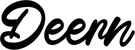 Produktbeispiel Schriftzug - Deern