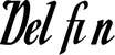 Produktbeispiel Schriftzug - Delfin