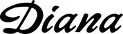 Produktbeispiel Schriftzug - Diana