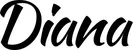 Produktbeispiel Schriftzug - Diana