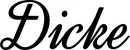 Produktbeispiel Schriftzug - Dicke