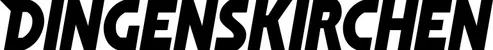 Produktbeispiel Schriftzug - Dingenskirchen