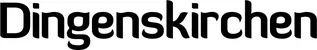 Produktbeispiel Schriftzug - Dingenskirchen