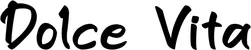 Produktbeispiel Schriftzug - Dolce Vita