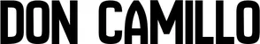 Produktbeispiel Schriftzug - Don Camillo