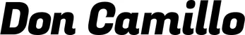 Produktbeispiel Schriftzug - Don Camillo