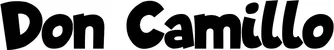 Produktbeispiel Schriftzug - Don Camillo