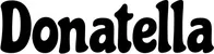 Produktbeispiel Schriftzug - Donatella