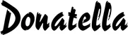Produktbeispiel Schriftzug - Donatella