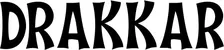 Produktbeispiel Schriftzug - Drakkar