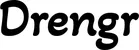 Produktbeispiel Schriftzug - Drengr