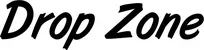 Produktbeispiel Schriftzug - Drop Zone