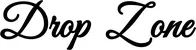 Produktbeispiel Schriftzug - Drop Zone