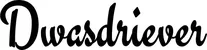 Produktbeispiel Schriftzug - Dwasdriever