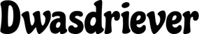 Produktbeispiel Schriftzug - Dwasdriever