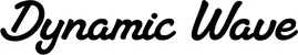 Produktbeispiel Schriftzug - Dynamic Wave