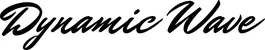 Produktbeispiel Schriftzug - Dynamic Wave