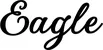 Produktbeispiel Schriftzug - Eagle