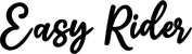 Produktbeispiel Schriftzug - Easy Rider