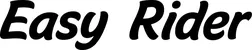 Produktbeispiel Schriftzug - Easy Rider