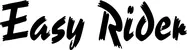 Produktbeispiel Schriftzug - Easy Rider