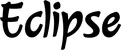 Produktbeispiel Schriftzug - Eclipse