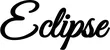 Produktbeispiel Schriftzug - Eclipse