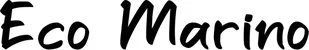 Produktbeispiel Schriftzug - Eco Marino