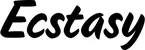Produktbeispiel Schriftzug - Ecstasy