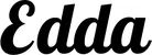 Produktbeispiel Schriftzug - Edda