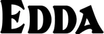Produktbeispiel Schriftzug - Edda