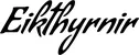 Produktbeispiel Schriftzug - Eikthyrnir