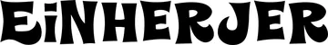Produktbeispiel Schriftzug - Einherjer