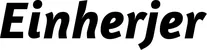 Produktbeispiel Schriftzug - Einherjer
