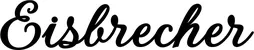 Produktbeispiel Schriftzug - Eisbrecher