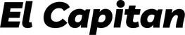 Produktbeispiel Schriftzug - El Capitan