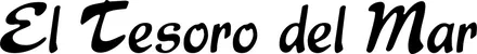 Produktbeispiel Schriftzug - El Tesoro del Mar
