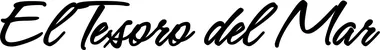 Produktbeispiel Schriftzug - El Tesoro del Mar